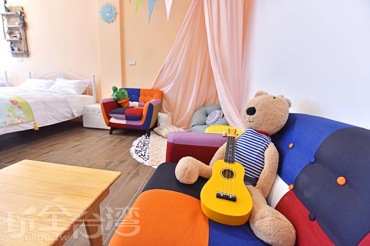 夏日澄藍the Charming Land Apartment Baisha ภายนอก รูปภาพ