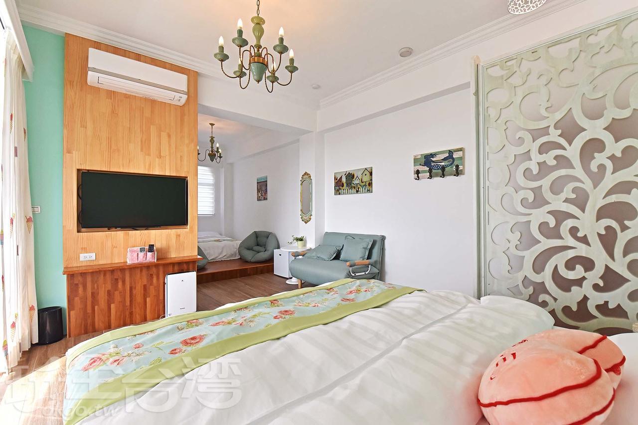 夏日澄藍the Charming Land Apartment Baisha ภายนอก รูปภาพ
