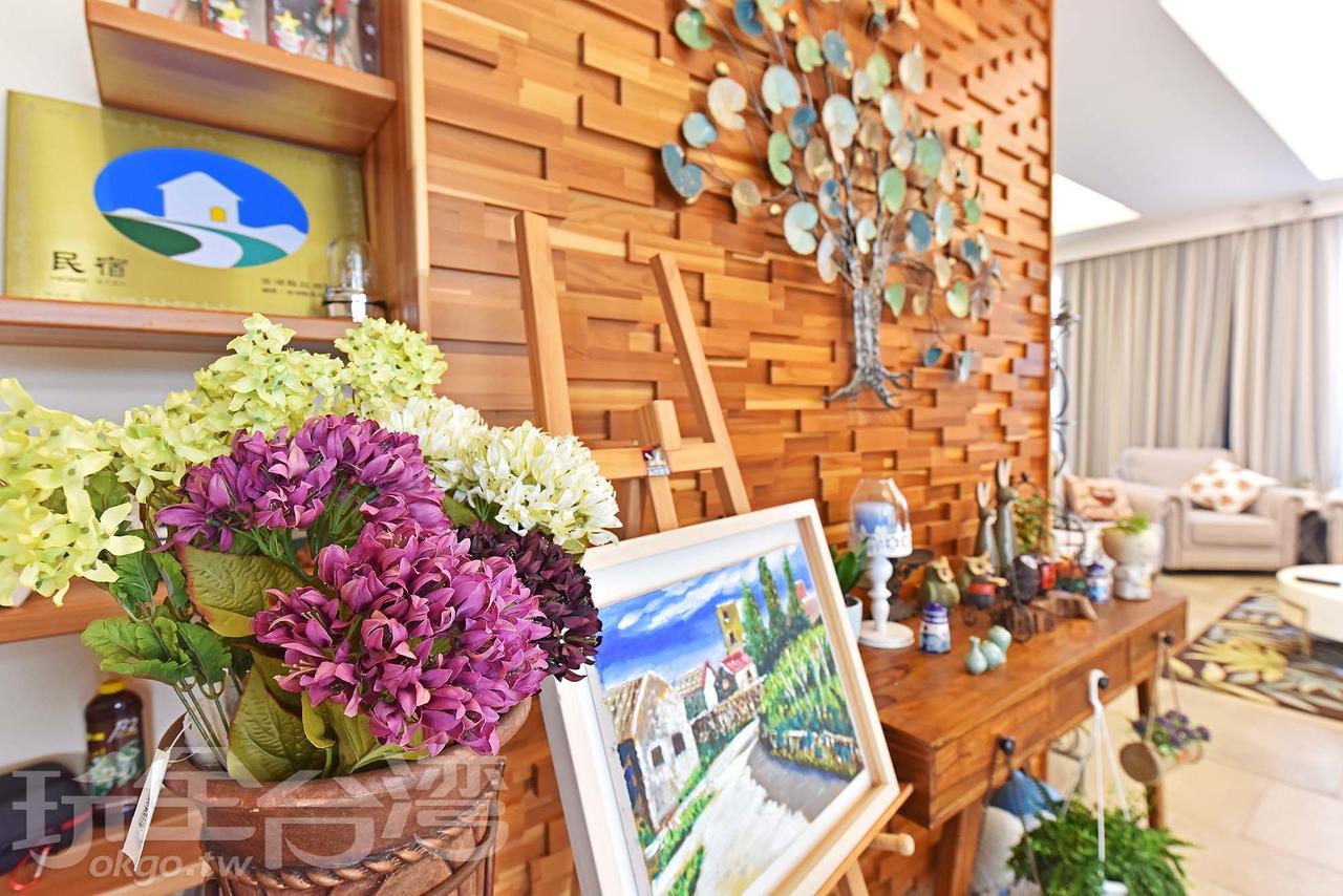夏日澄藍the Charming Land Apartment Baisha ภายนอก รูปภาพ